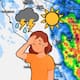 Temperaturas de hasta 45°C y tormentas eléctricas azotan Sonora; se vigila frente frío y tormenta tropical