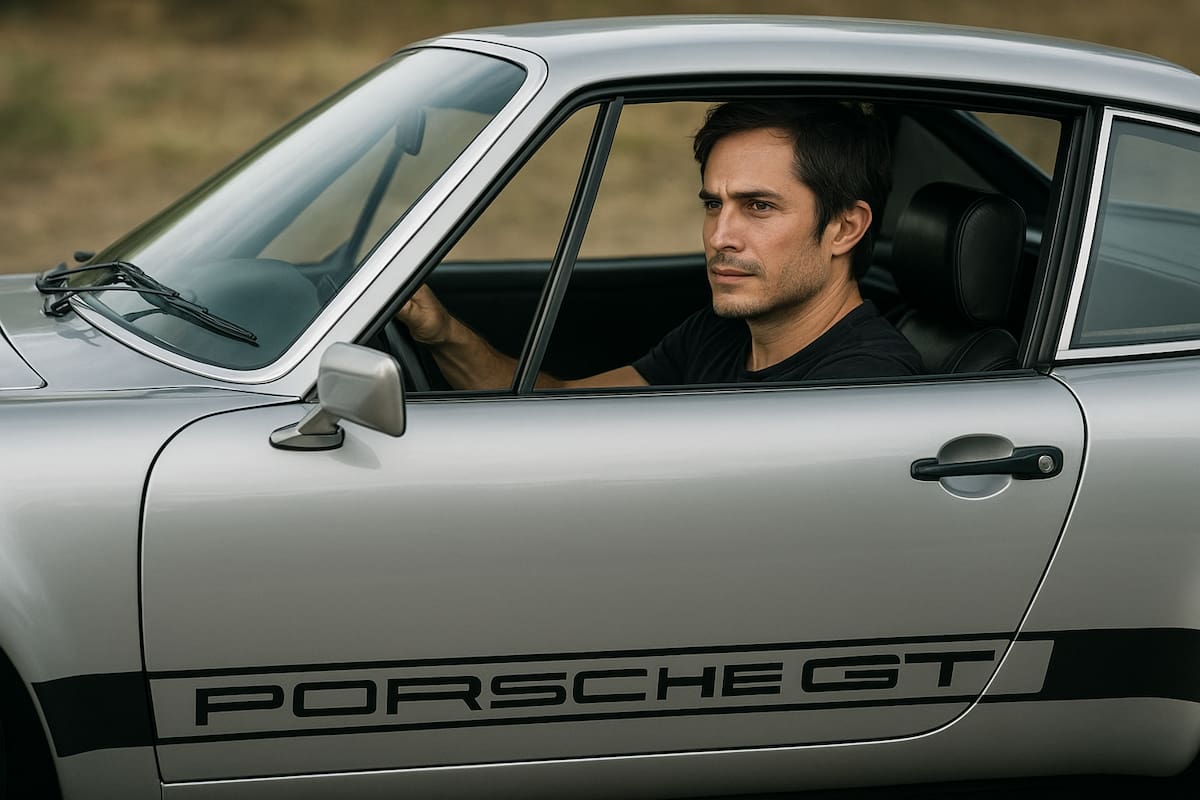 Gael García cambia el cine por las carreras