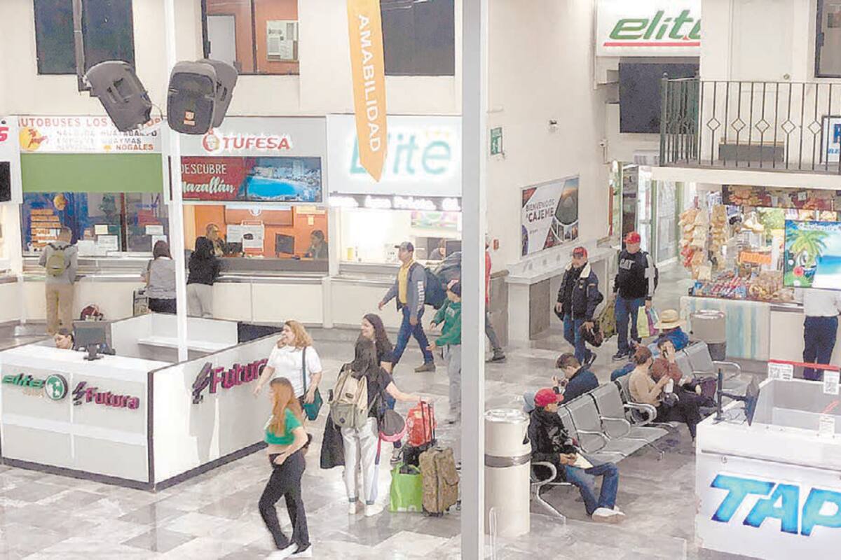 Incrementa el flujo de usuarios en Central Camionera de Obregón