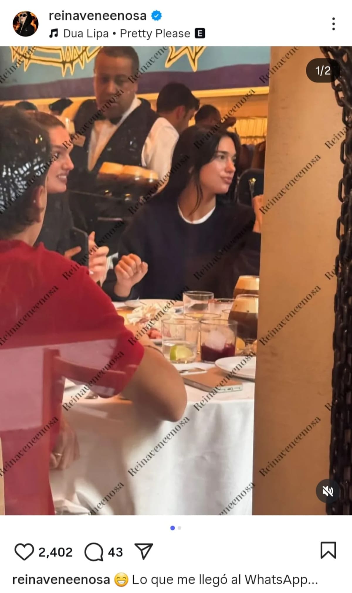 Créditos: Instagram de @reinaveneenosa.