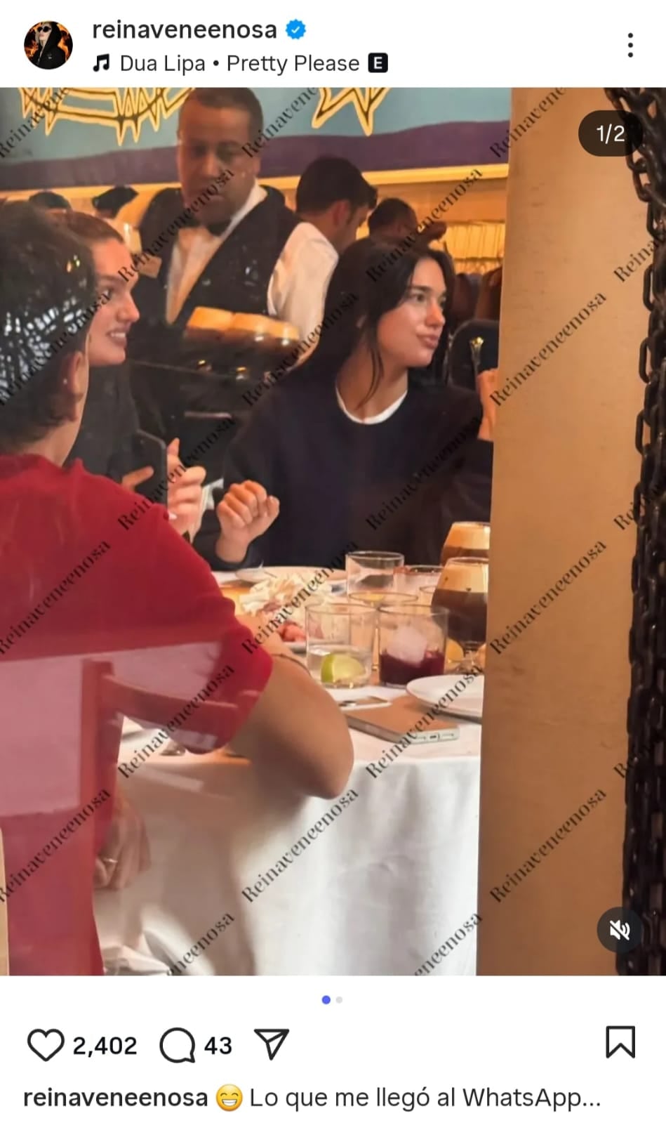 Créditos: Instagram de @reinaveneenosa.