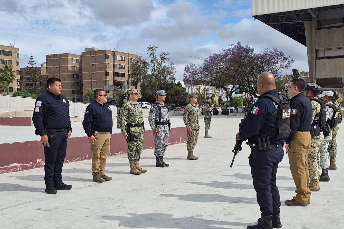Inicia Operativo de Seguridad de Semana Santa en Tijuana con más de 1,500 elementos desplegados