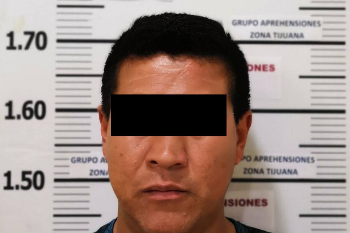 Captura FGE en Tijuana a presunto sicario del cártel de Sinaloa