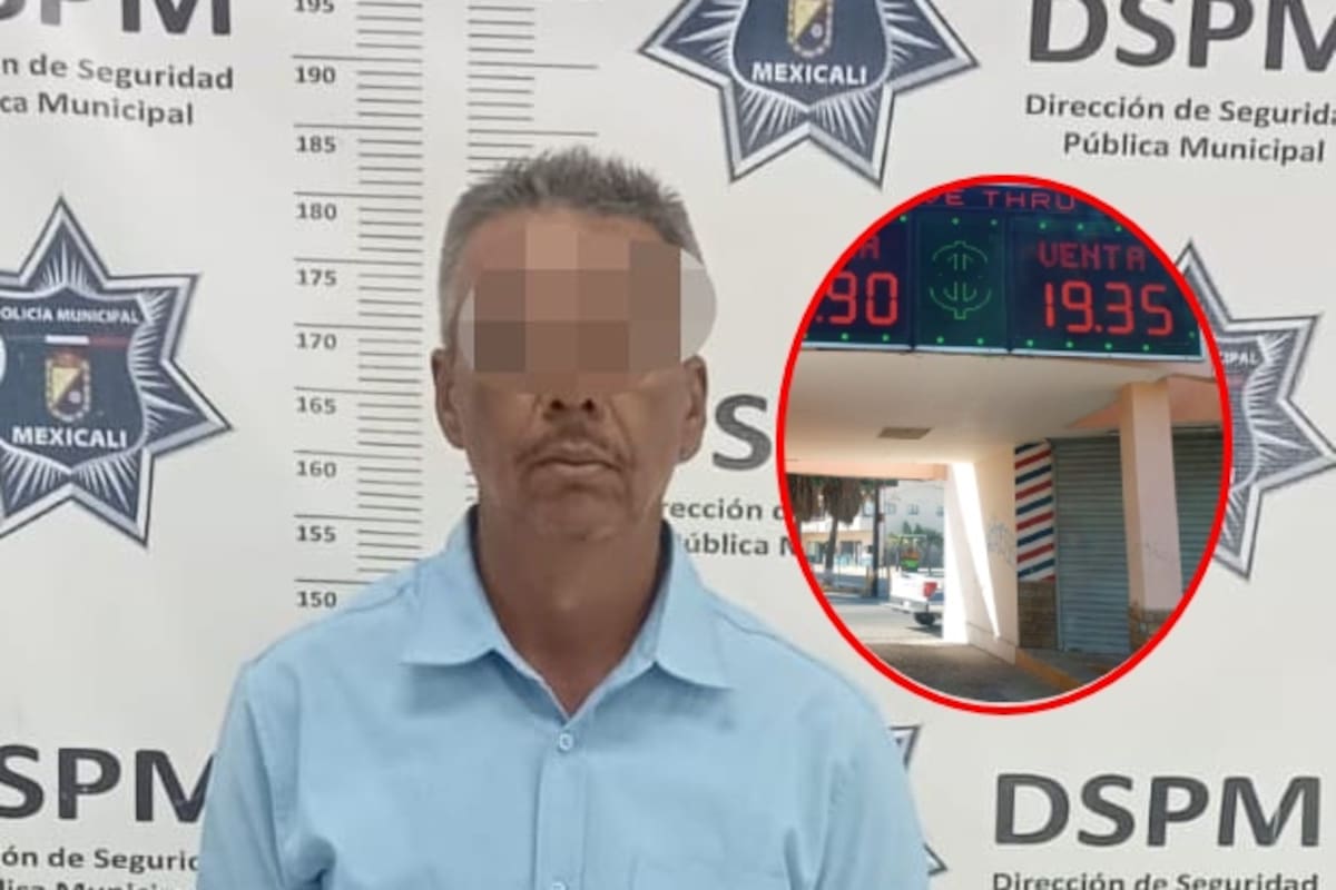 Sujeto es detenido por daños a casa de cambio en intento de robo