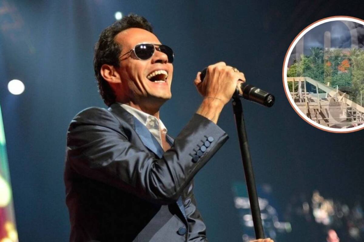 Se quema la casa de campo que Marc Anthony tiene en República Dominicana