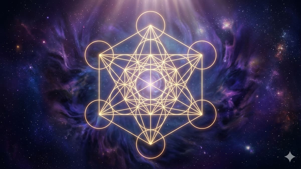 Por qué el Cubo de Metatrón es el símbolo que necesitas para proteger tu energía según el código oculto del ángel más fuerte