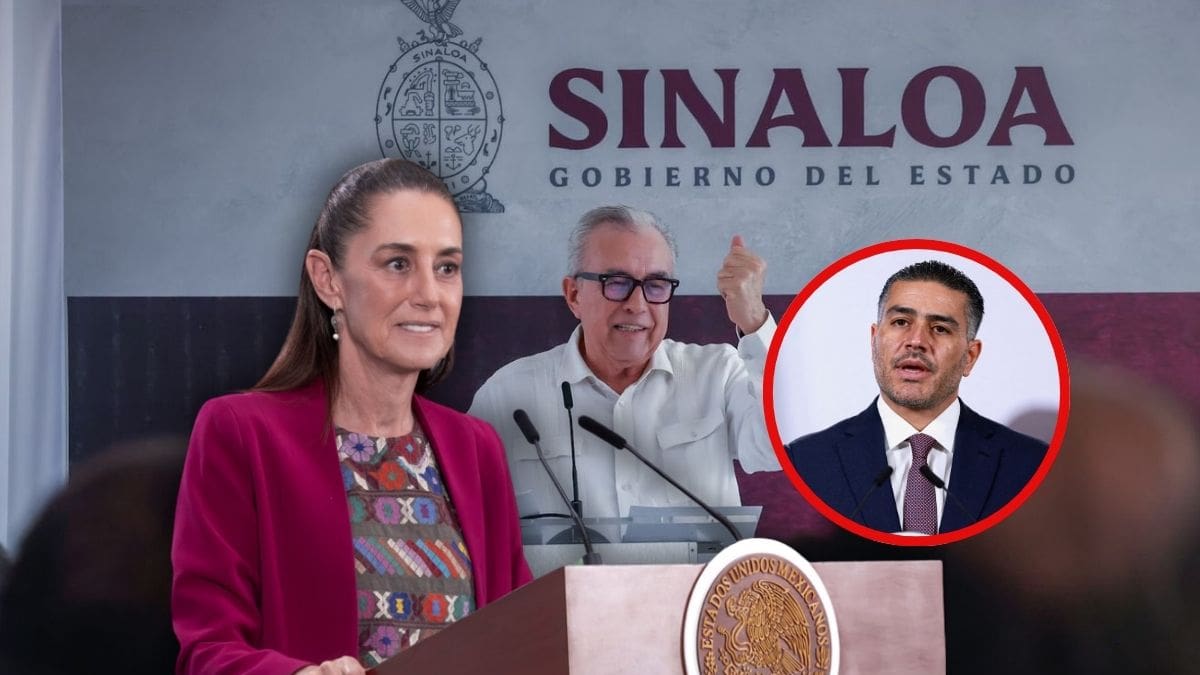 Sheinbaum contradice a Harfuch y afirma que Rubén Rocha Moya sí pidió protección federal tras dejar el Gobierno de Sinaloa