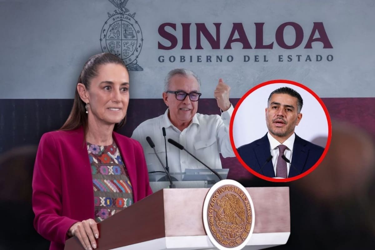 Sheinbaum contradice a Harfuch y afirma que Rubén Rocha Moya sí pidió protección federal tras dejar el Gobierno de Sinaloa
