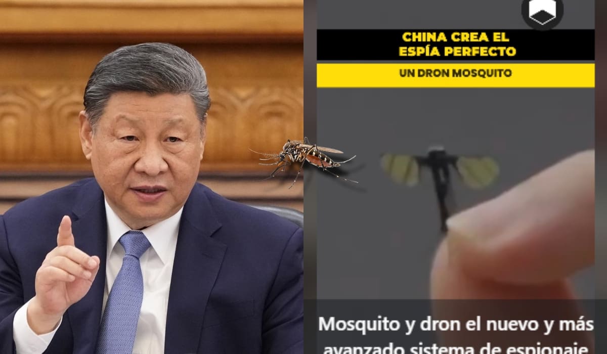 “Tiene la forma y el tamaño de un mosquito”: Así es el nuevo dron que presentó China para espionaje