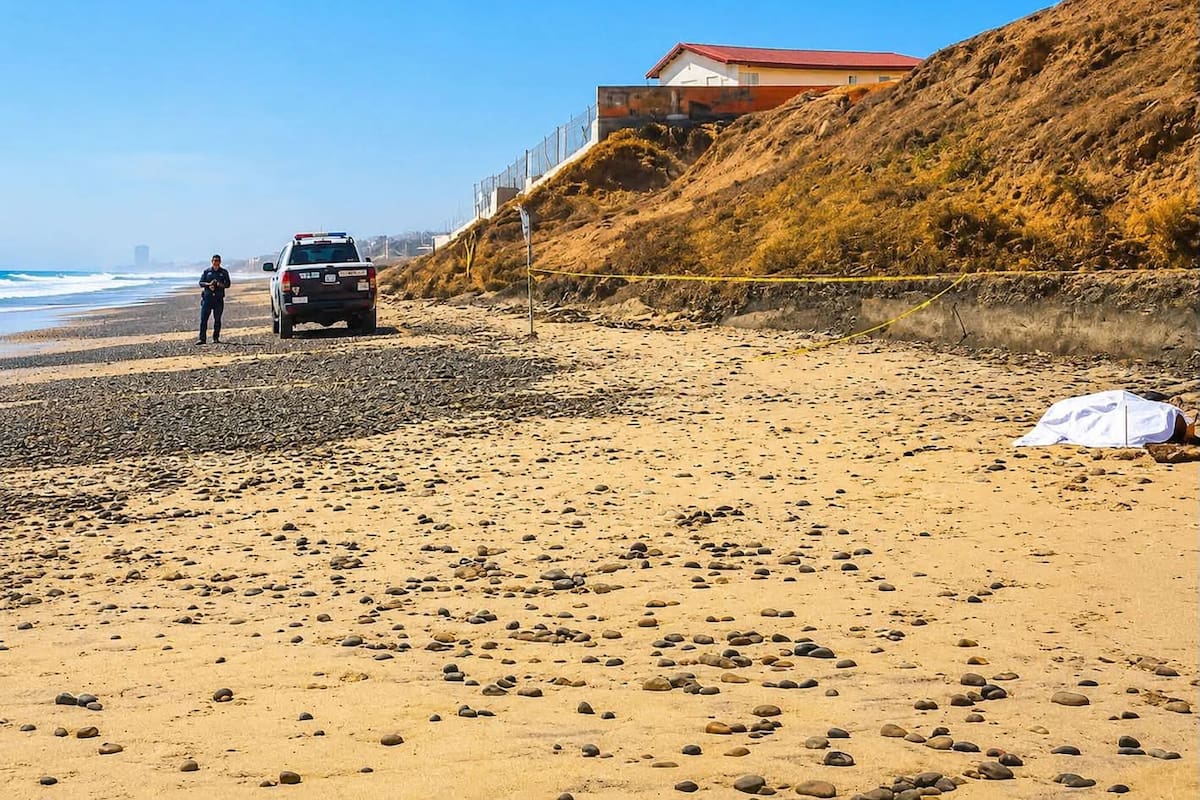 Localizan cuerpo en zona rocosa de Rosarito; podría ser el joven desaparecido en playa de termoeléctrica