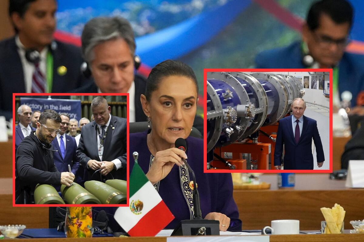 Sheinbaum llama a la paz entre Ucrania y Rusia; recuerda propuesta de ‘Sembrando Vida’ al G20