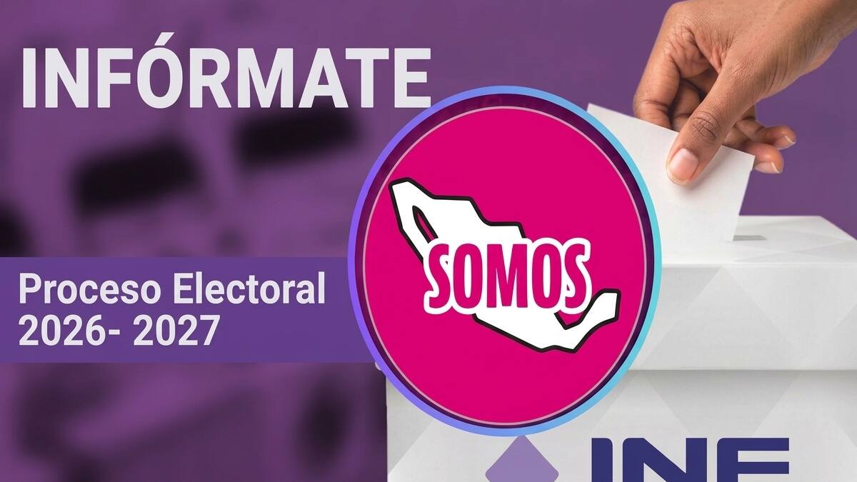 Somos acusa al INE de poner trabas y cuestiona su nuevo color lila
