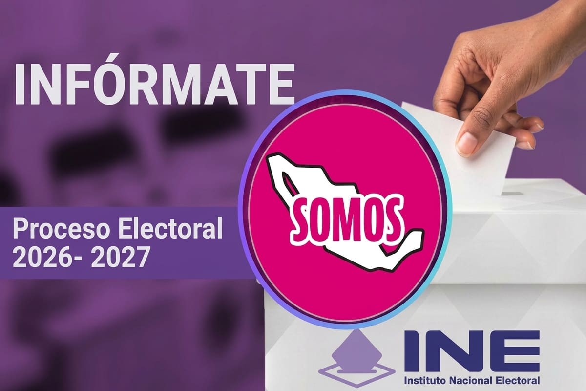 Somos acusa al INE de poner trabas y cuestiona su nuevo color lila