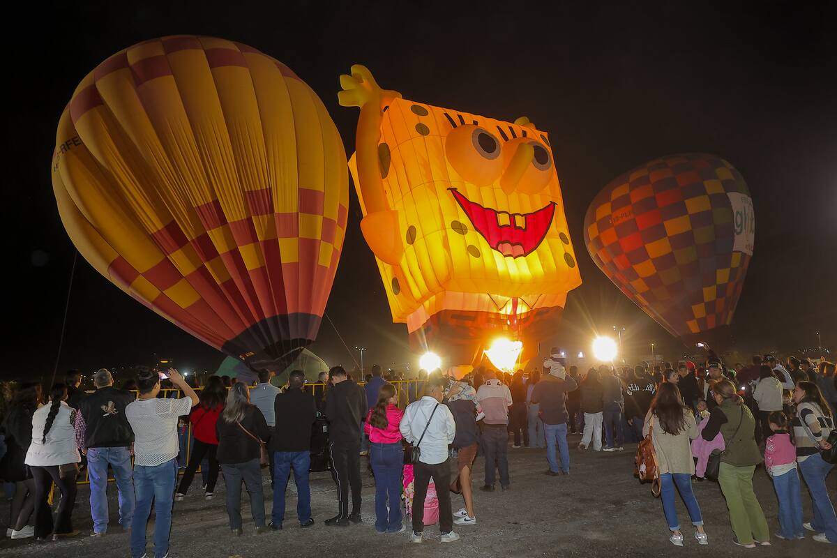 Colores, música y ambiente familiar marcan el primer día del Cuarto Festival del Globo Hermosillo 2026
