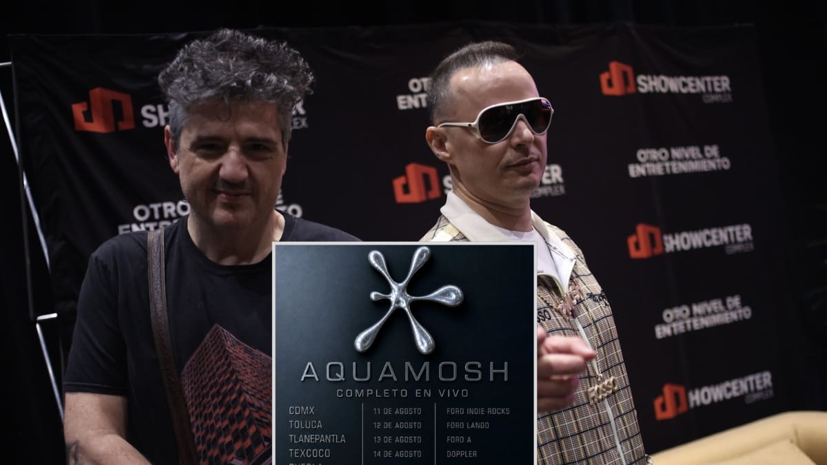 Plastilina Mosh anuncia “Aquamosh Completo en Vivo” gira para tocar íntegro su álbum debut de 1998 y revivir una obra clave de la música alternativa mexicana