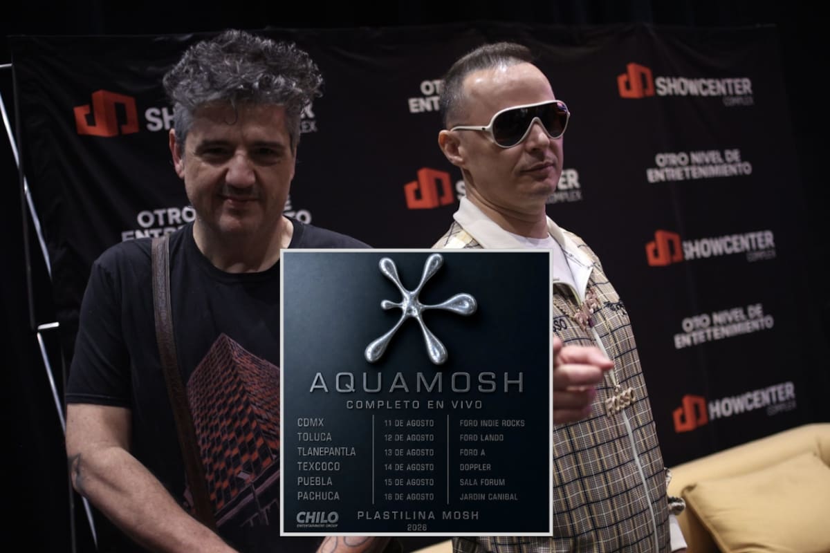 Plastilina Mosh anuncia “Aquamosh Completo en Vivo” gira para tocar íntegro su álbum debut de 1998 y revivir una obra clave de la música alternativa mexicana