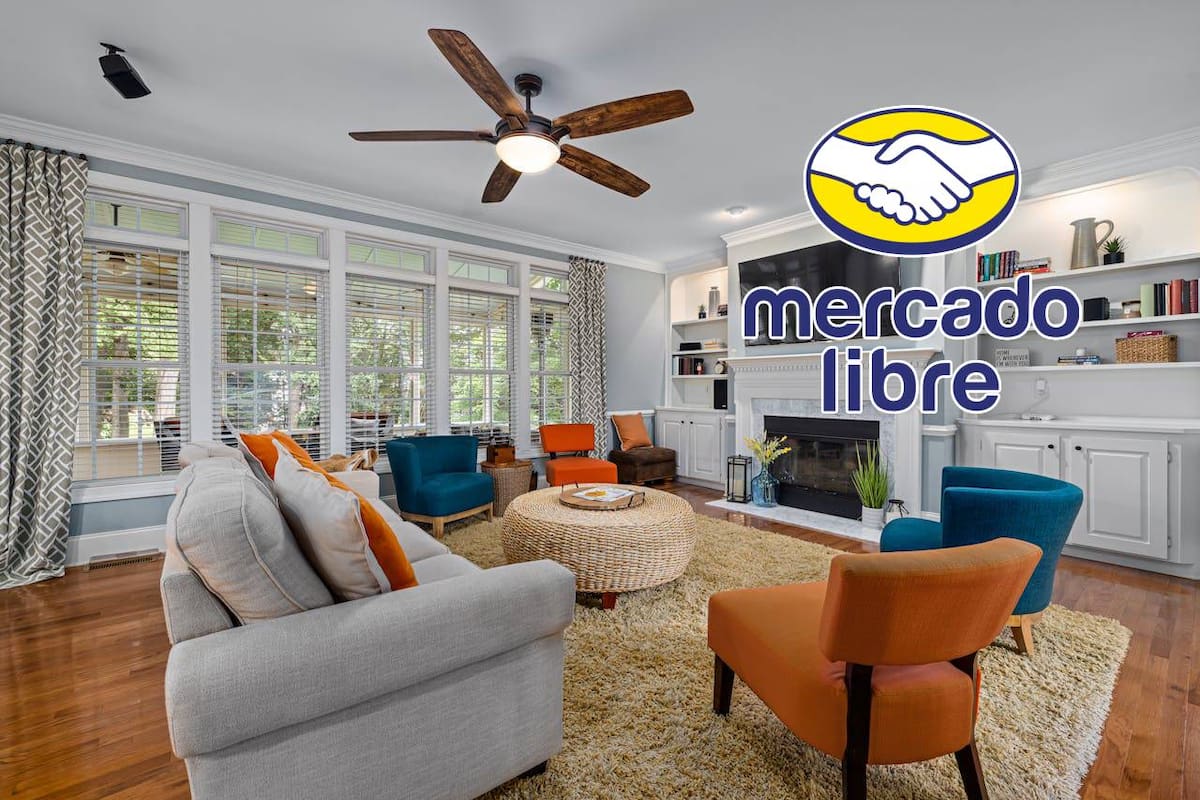 Mercado Libre tiene en oferta ventilador de techo con luz LED y control remoto: Así es el modelo de 42 pulgadas que se volvió popular por su bajo ruido y 6 velocidades