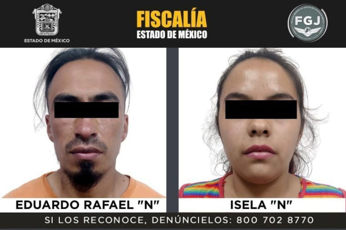 Fiscalía del Edoméx rescata a menor privada de la libertad y detiene a dos presuntos responsables en Teotihuacán