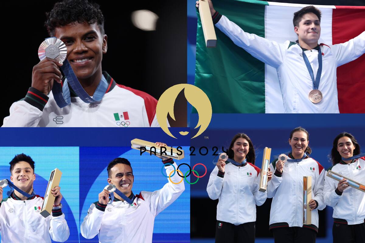 México sumó su quinta medalla en Juegos Olímpicos ¿Qué países lideran en París 2024?