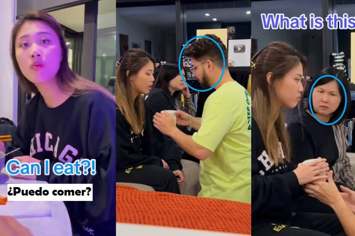 “Siempre le tengo que pedir permiso para comer”: joven finge maltrato de su pareja frente a su suegra y desata enojo