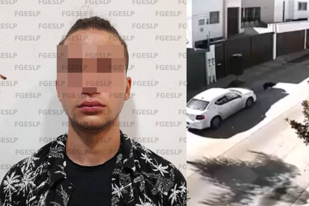 VIDEO: Capturan a sujeto acusado de atropellar cruelmente a un perro en SLP