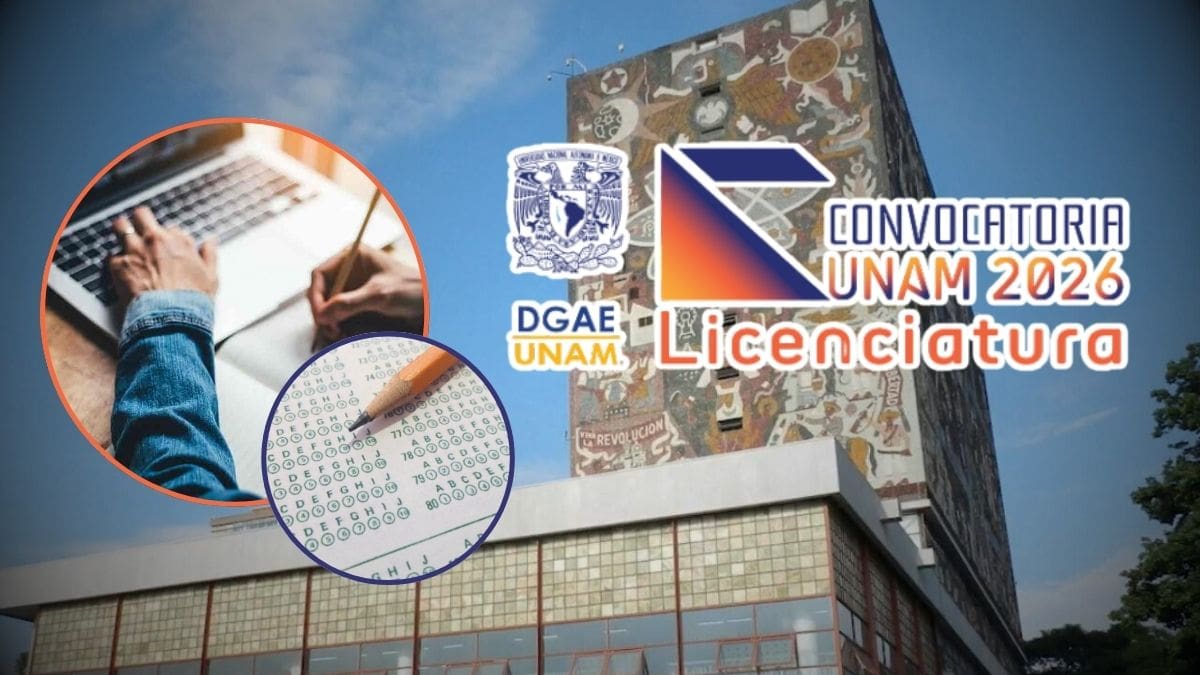 ¿Cuántos aciertos pide la UNAM y cuándo es el examen? Ya salió la convocatoria 2026 y estas son las fechas y reglas que debes conocer