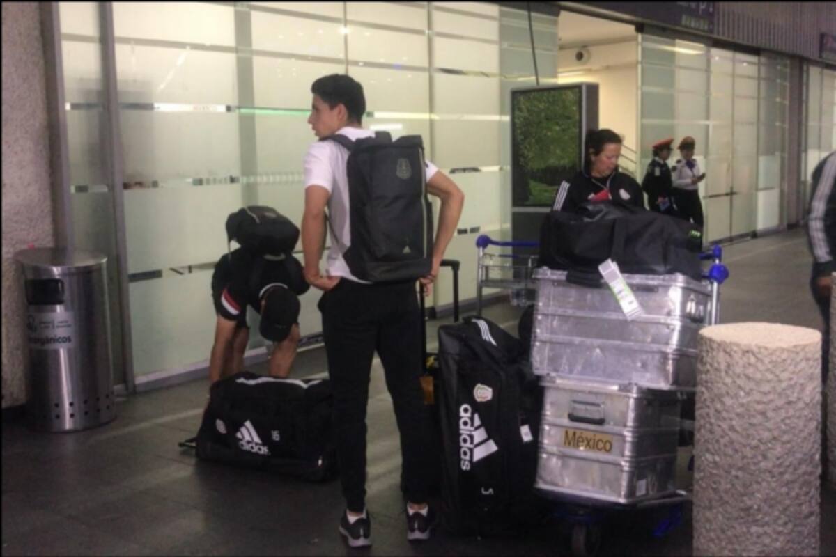 Regresa a México parte de la Sub 20 tras fracaso mundialista