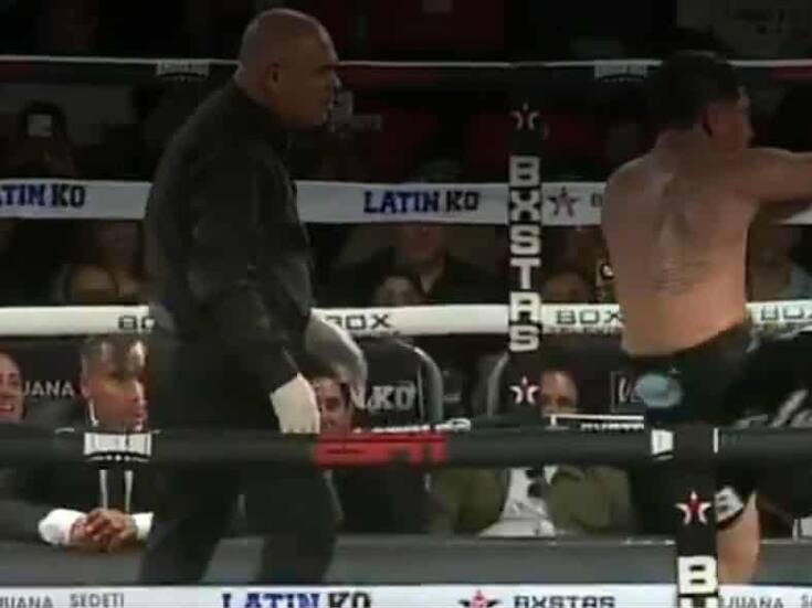 La pelea de box que terminó con una patada en Tijuana