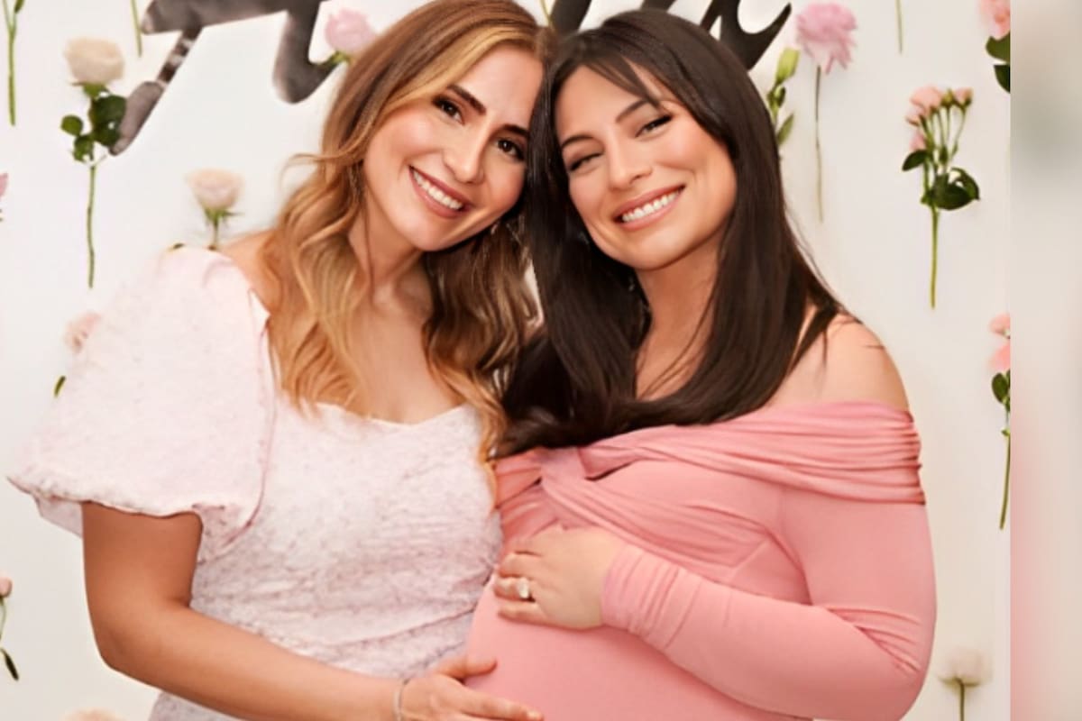Así celebró Ana Brenda Contreras el baby shower de su hija Aria