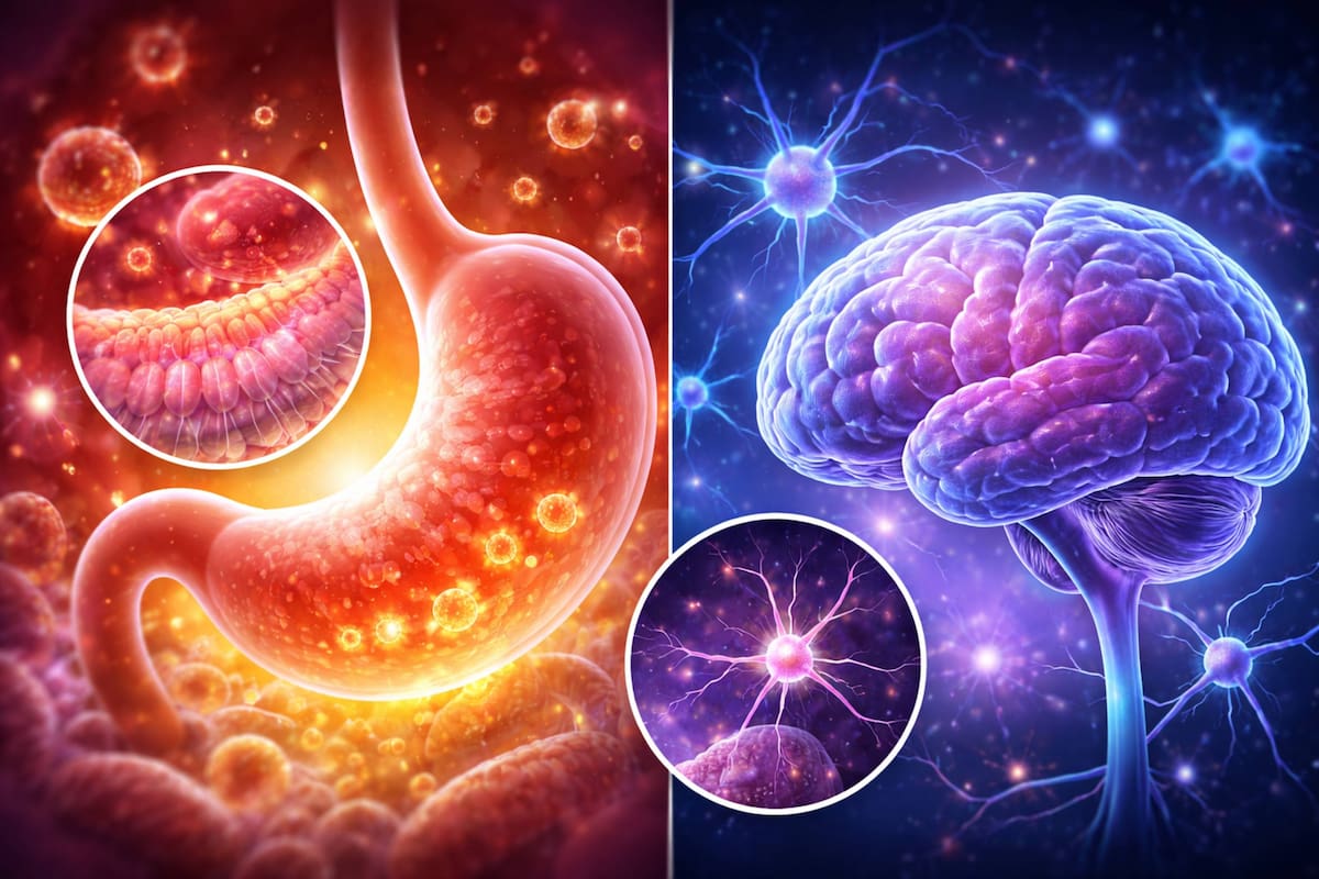La sorprendente razón por la que tu estómago se regenera más rápido que tu cerebro