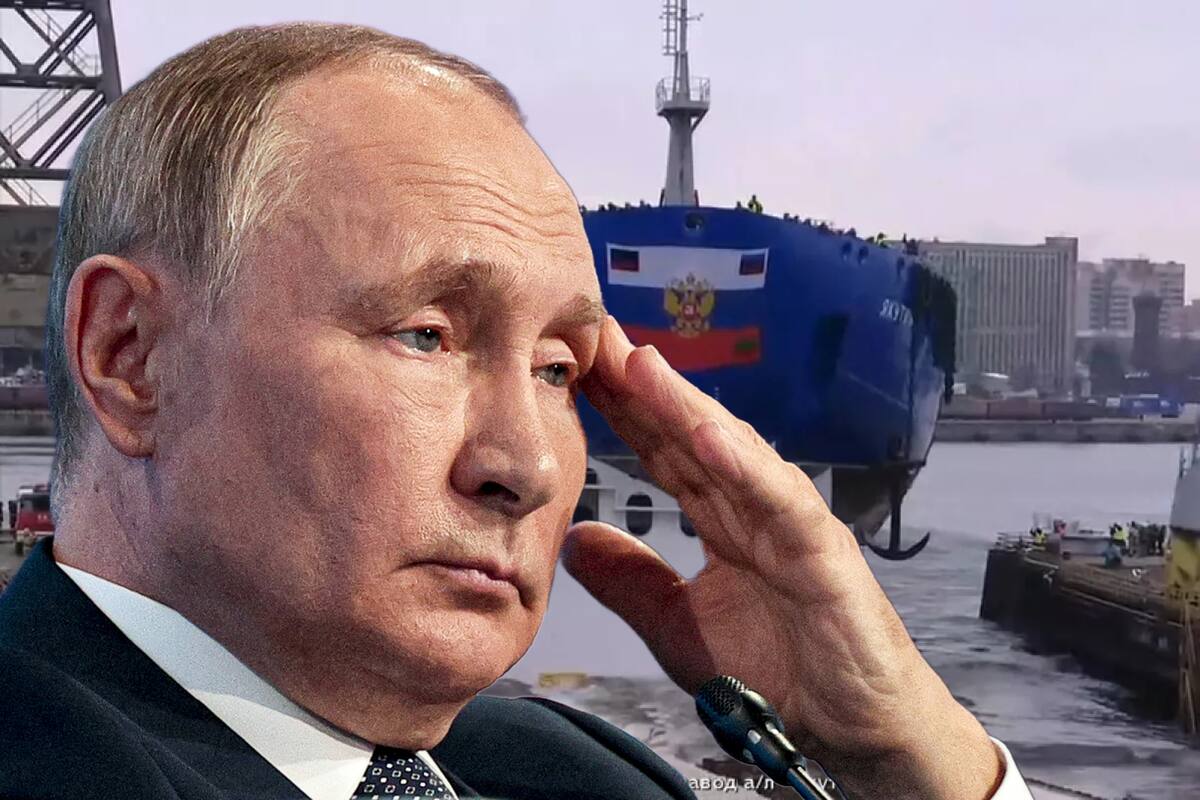 ¿Qué es el rompehielos atómico de Leningrado, que Rusia construye con la luz verde de Putin?