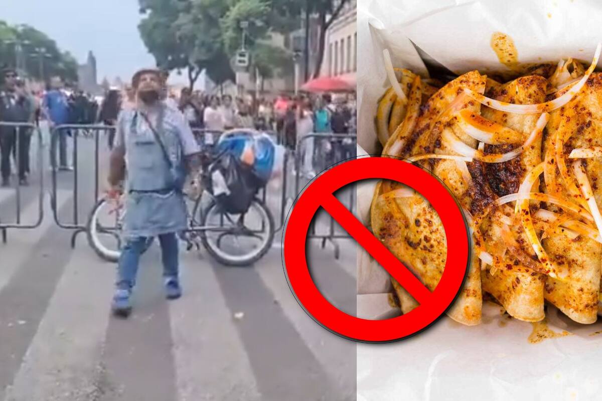 “No me dejan vender en ninguna parte”: Vendedor de tacos de canasta detenido en CDMX