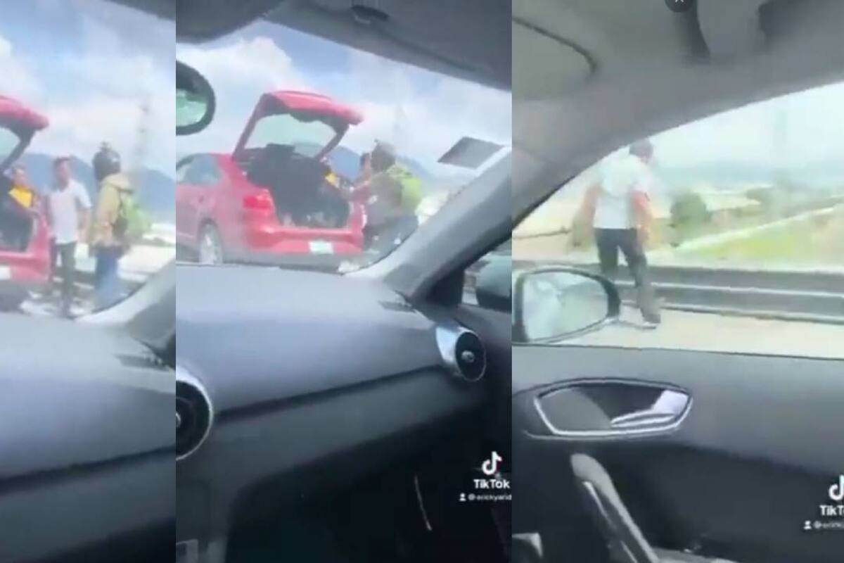 Edomex: Autoridades localizan al repartidor que fue empujado desde un puente