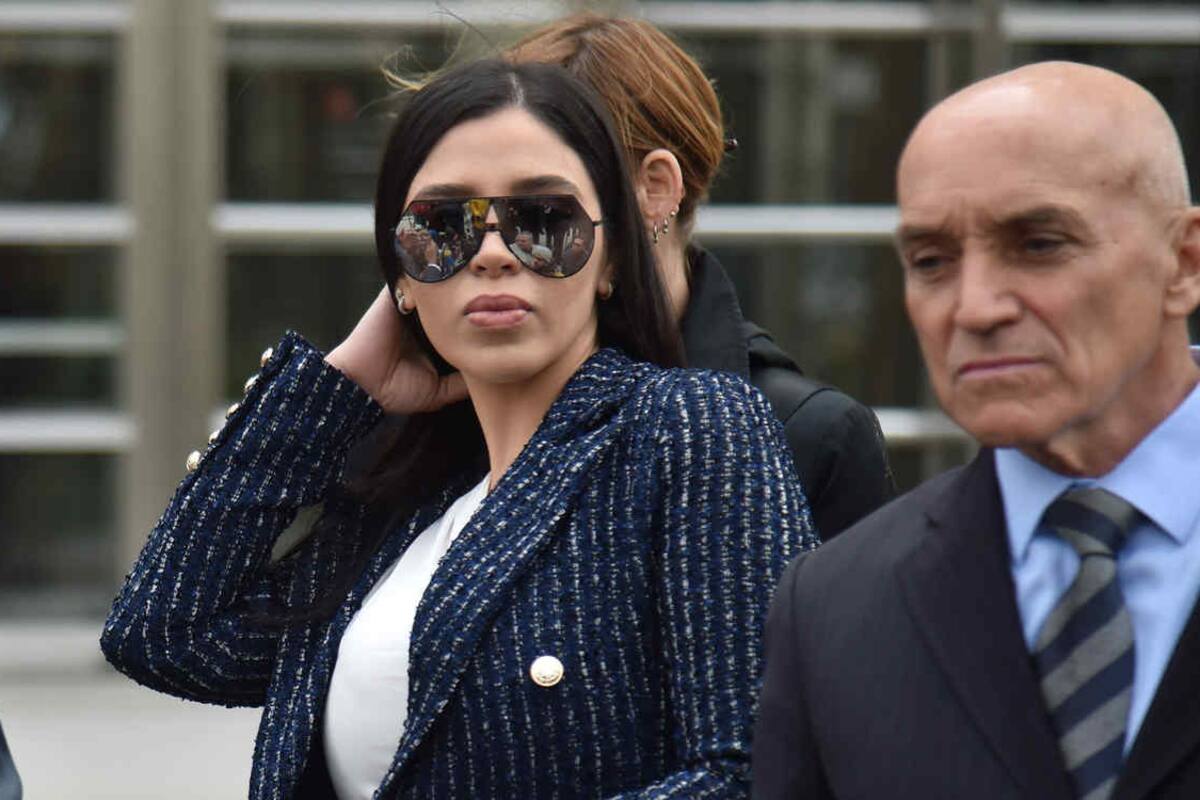 Emma Coronel disfruta de la nieve, mientras “El Chapo” cumple su cadena perpetua