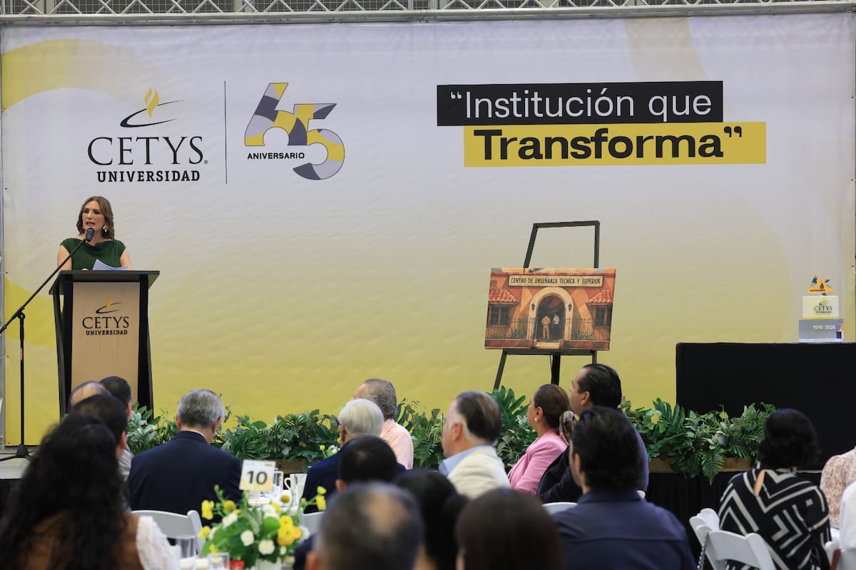 CETYS Universidad conmemoró su 65 aniversario con autoridades del Sistema CETYS y del Campus Tijuana. Foto: Sergio Ortiz