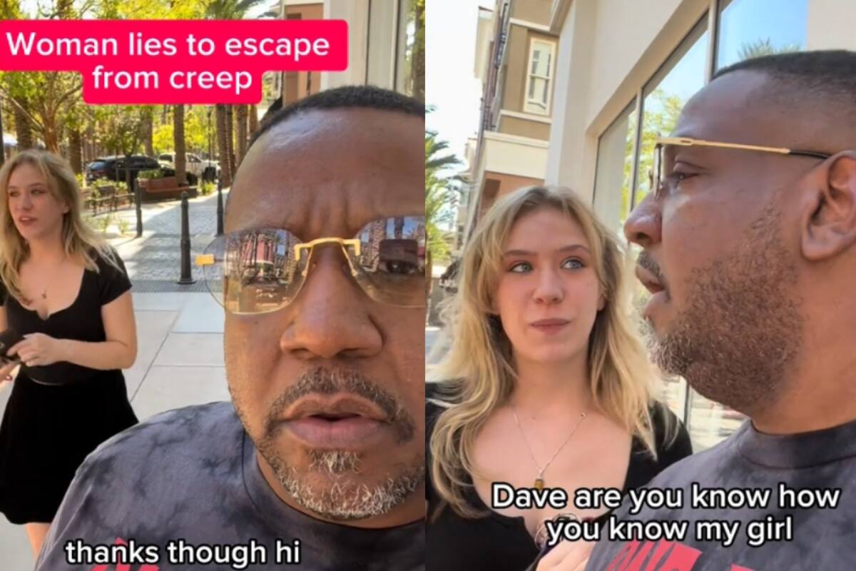 “Hola, cariño, él es mi novio”: mujer tiene que mentir para escapar de un acosador a plena luz del día.
