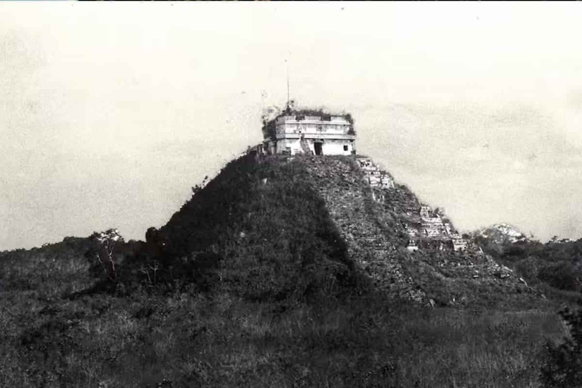 Así fue el redescubrimiento de la pirámide de Chichén Itzá, oculta por la selva durante siglos