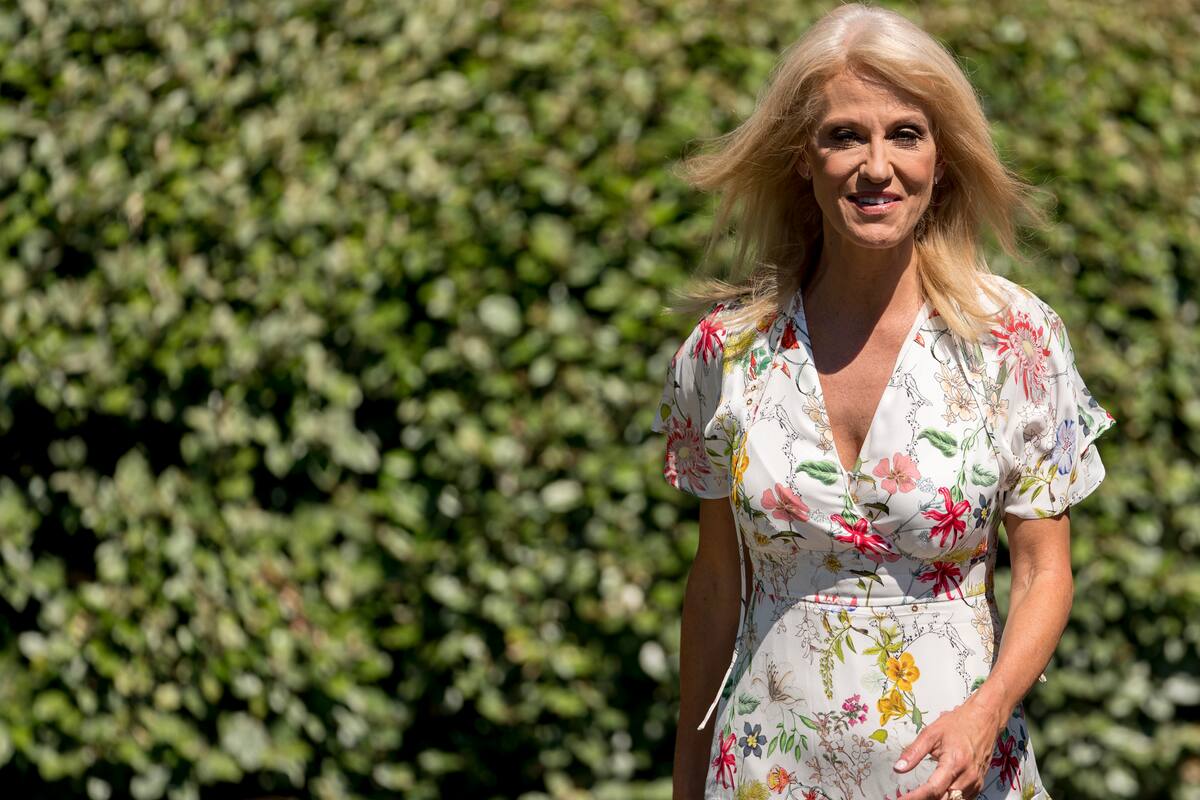 Trump no despedirá a Kellyanne Conway