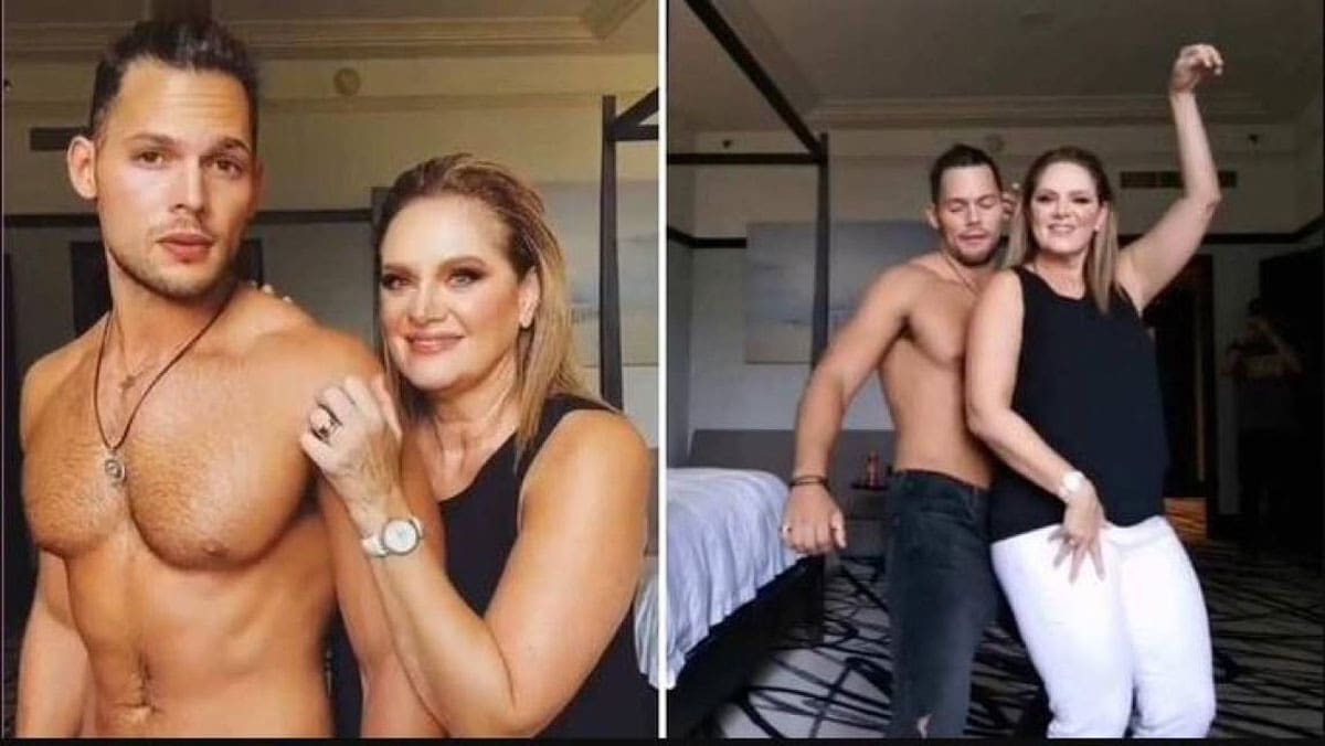 Erika Buenfil y Emmanuel Palomares.