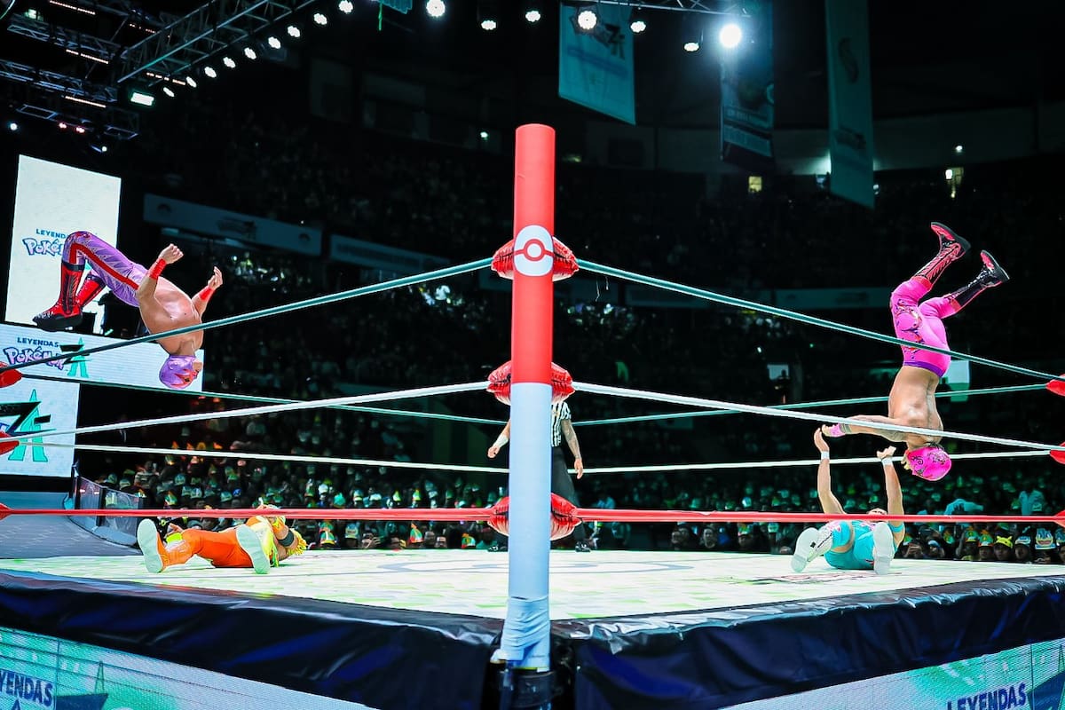 La Arena México se convirtió en la Arena Pokémon. (Foto: CMLL)