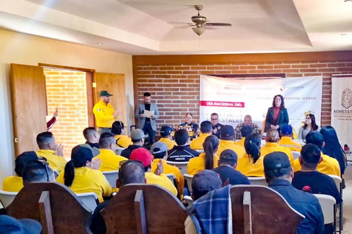 Reconocen a brigadistas por su labor contra incendios forestales en BC