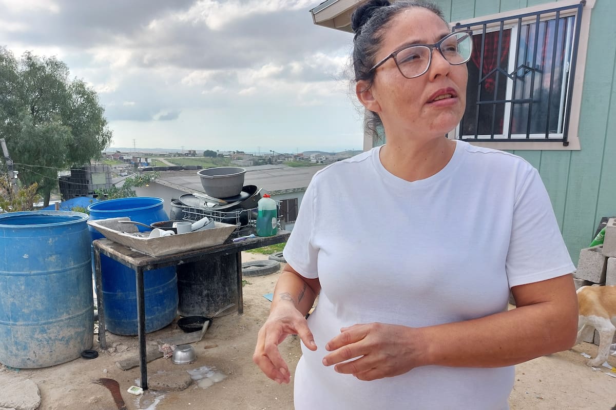 Entre el frío y cuatro hijos, la historia de Martha Guardado