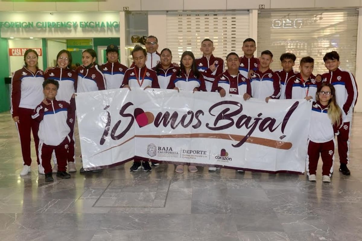 Atletas juveniles de paratletismo de BC viajan a la Paralimpiada Nacional 2025