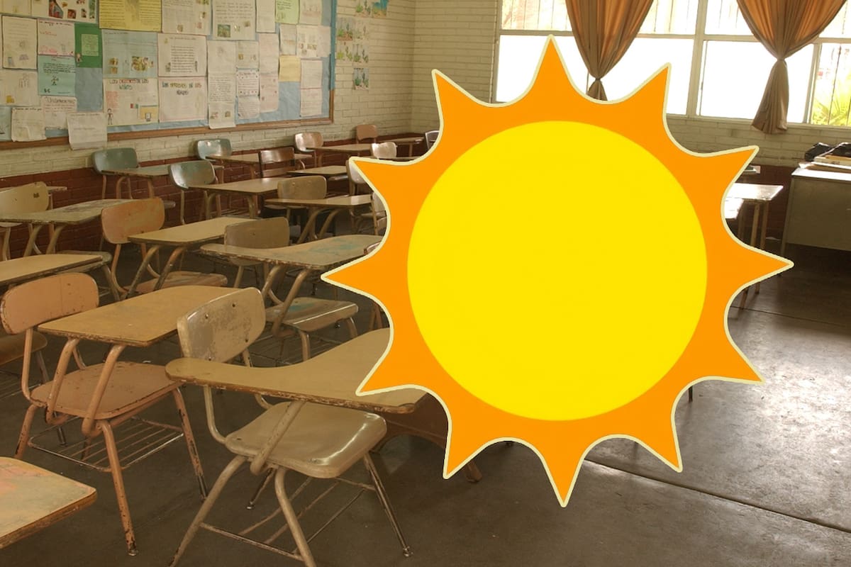 Altas temperaturas obligan a escuelas de Tijuana a suspender o modificar clases