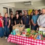 Jóvenes de San Luis Río Colorado se unen para apoyar a migrantes con donación de alimentos