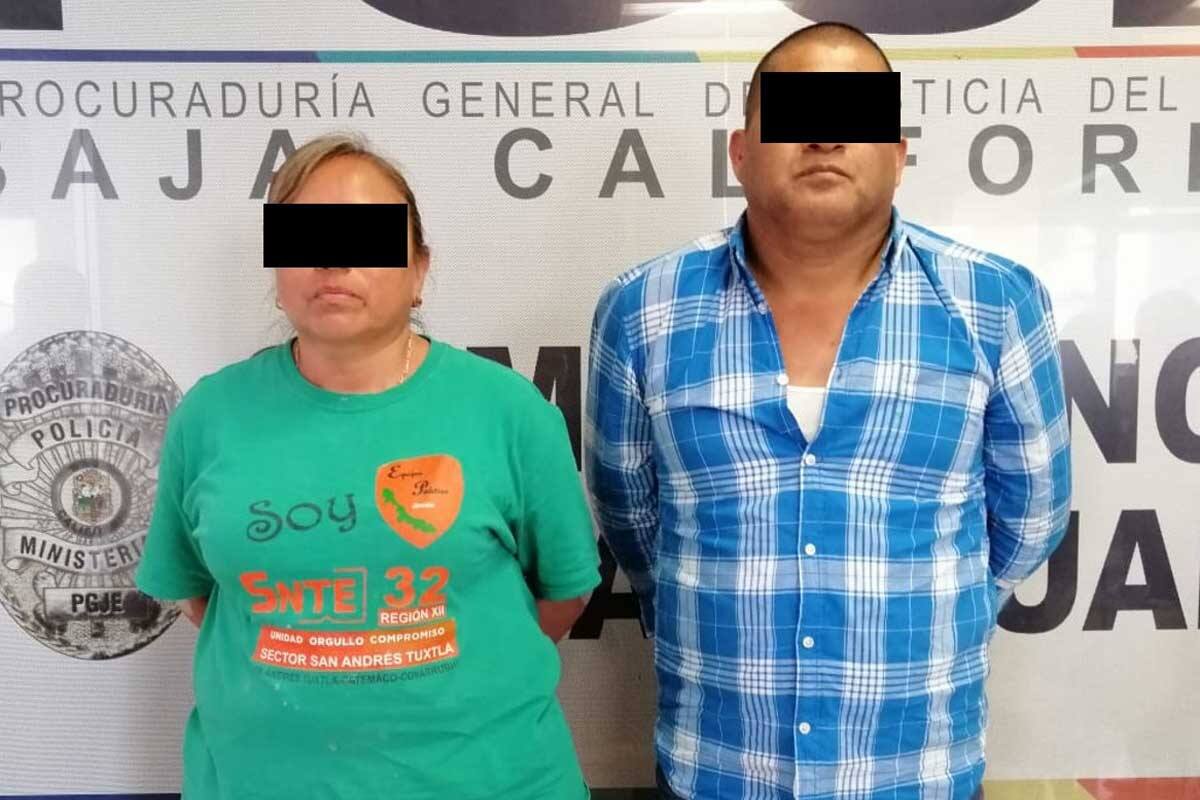 Cae en Tijuana pareja buscada por homicidio en Ciudad Juárez