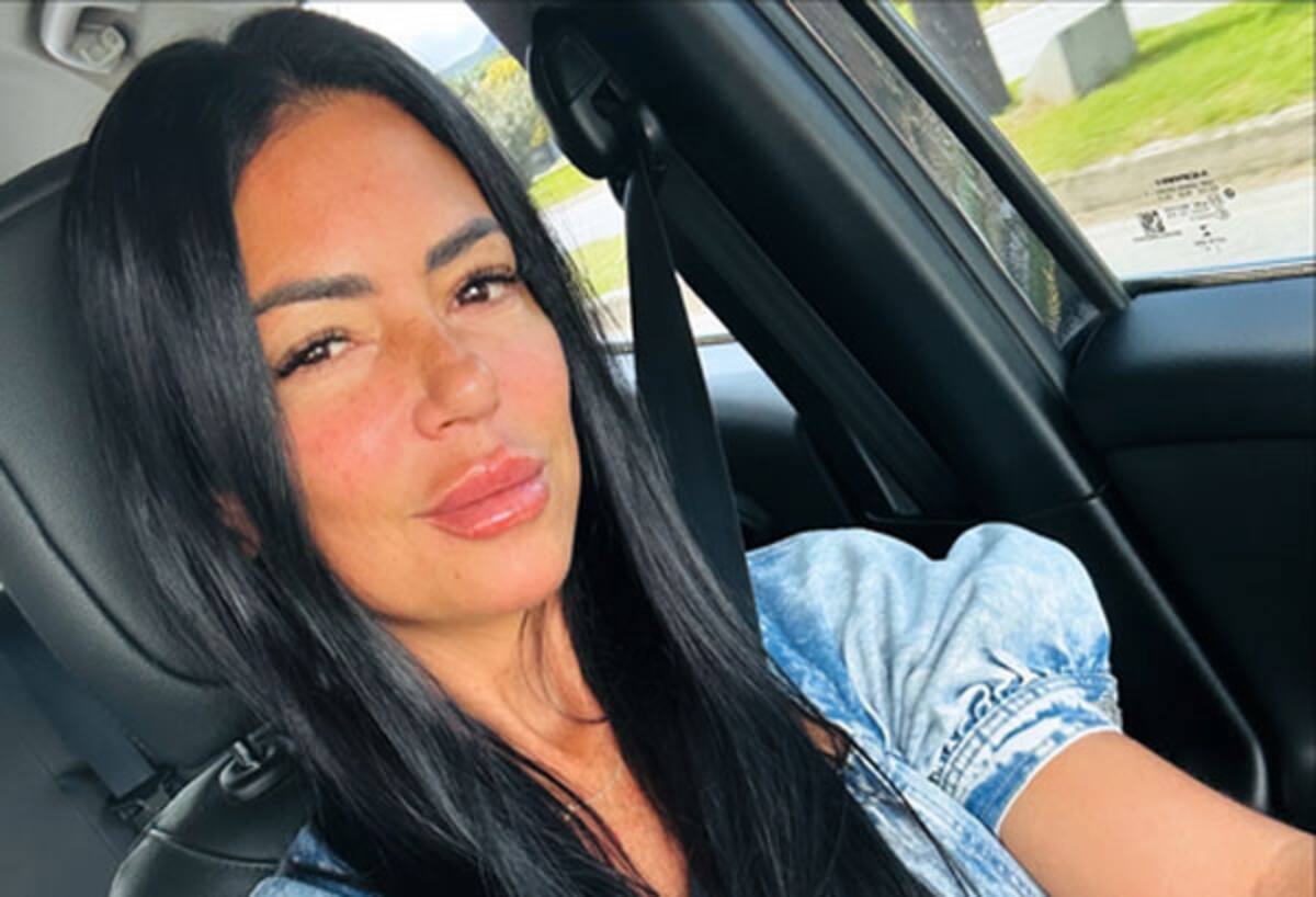 La argentina Mariela Sánchez, ex pareja de Cristian Castro.