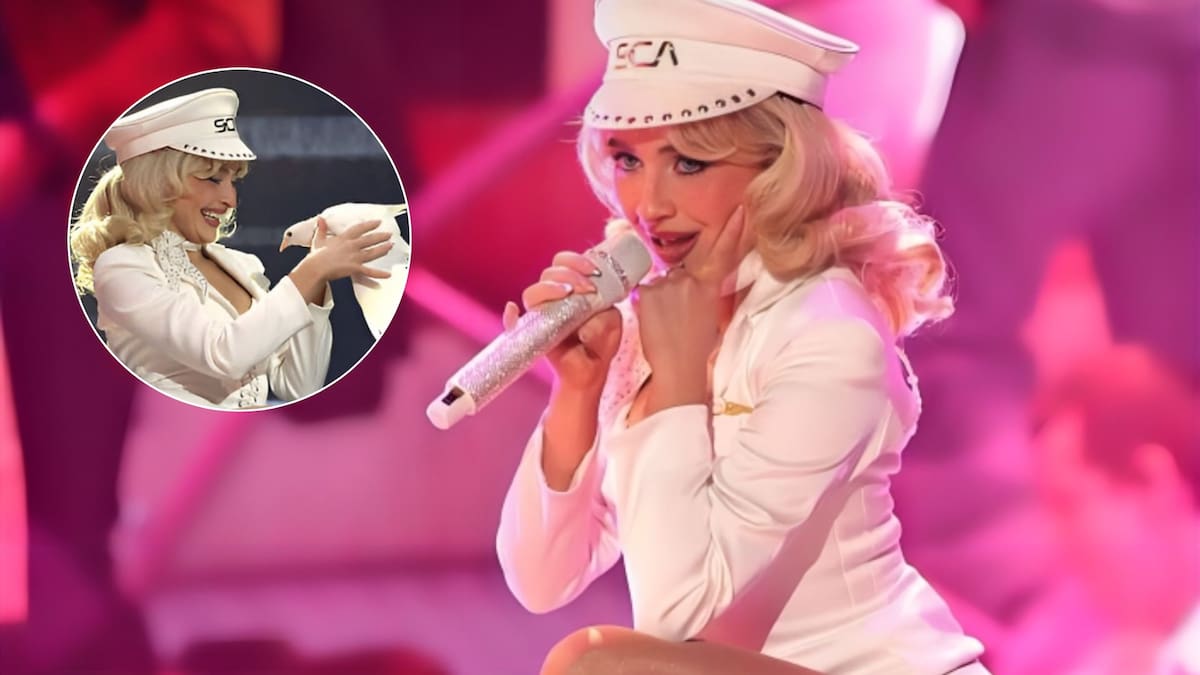 PETA explota y califica de “cruel” la presentación de Sabrina Carpenter en los Grammy 2026 por usar una paloma viva durante su show