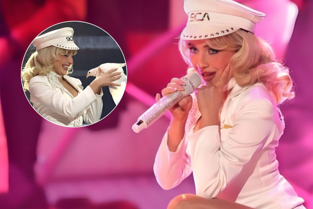 PETA explota y califica de “cruel” la presentación de Sabrina Carpenter en los Grammy 2026 por usar una paloma viva durante su show