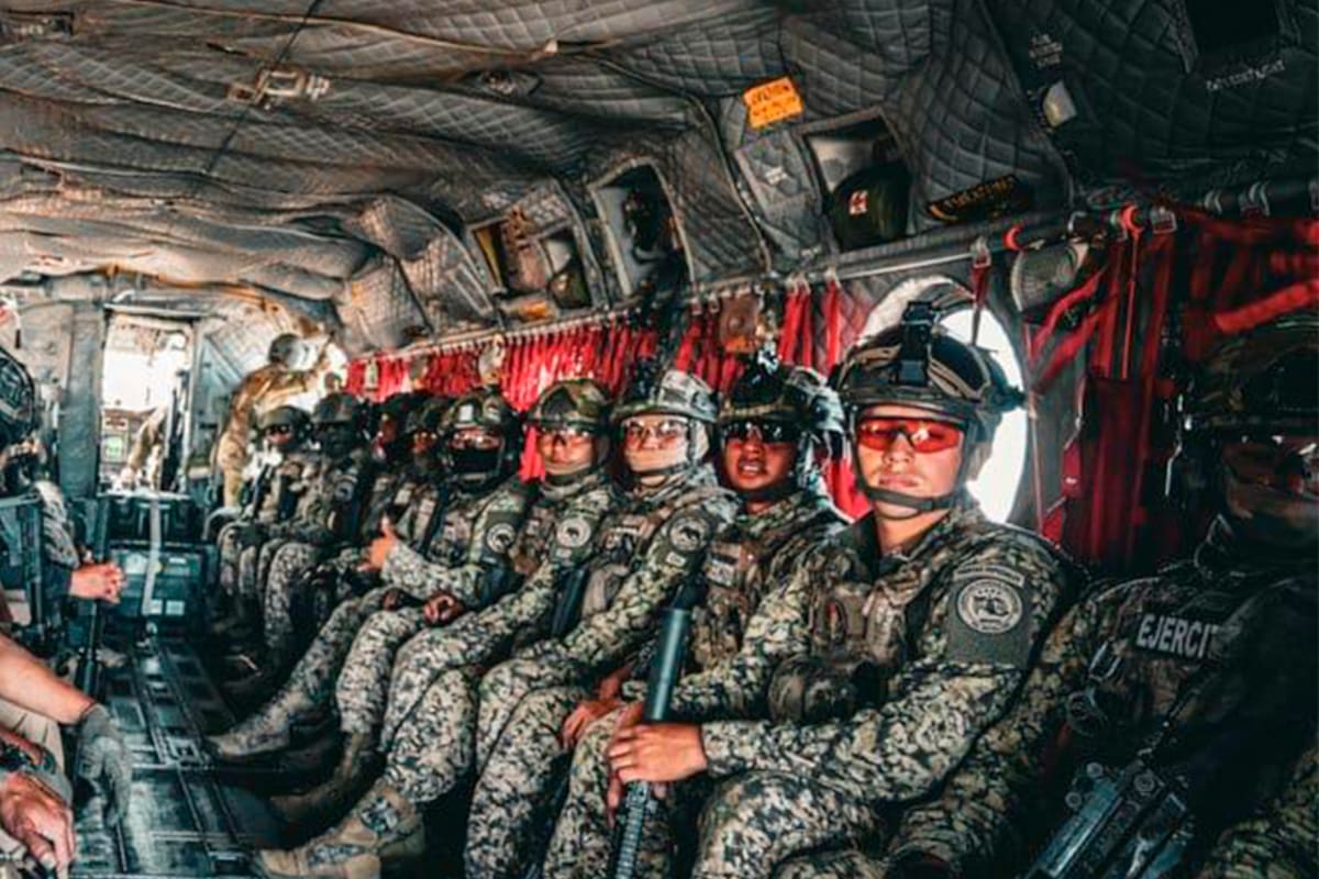 Ejército mexicano envía fuerzas de élite a Estados Unidos para entrenamiento especial en operaciones militares